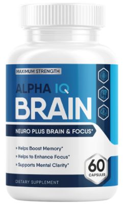 Alpha Brain IQ focus boost