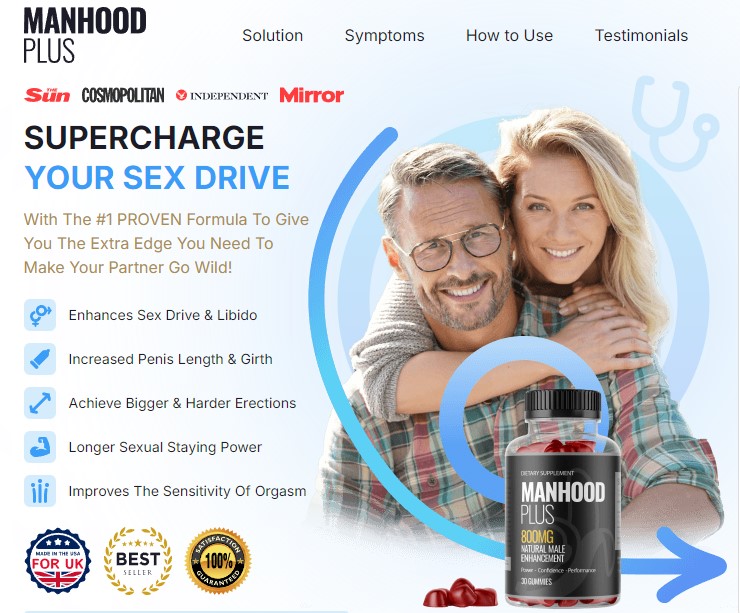 MANHOOD PLUS Gummies UK