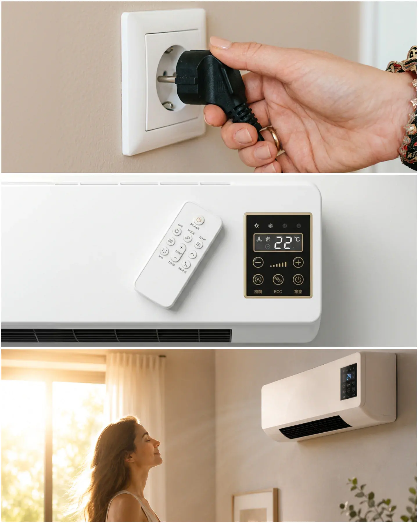 LG Breeze einstecken